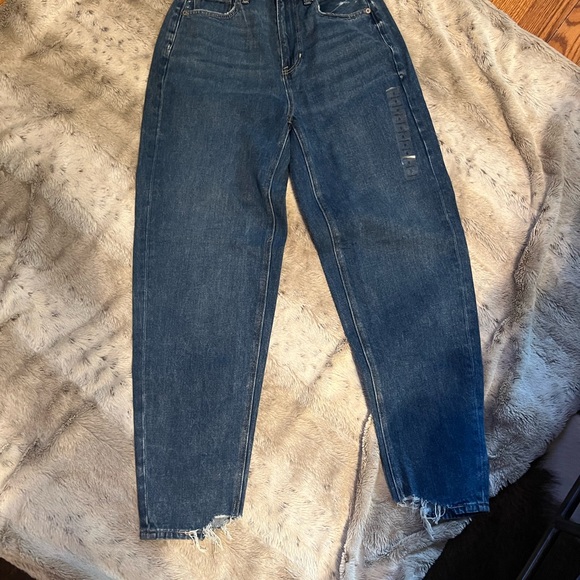 American Eagle Outfitters High Rise Jeans - Dark Blue - Picture 16 of 16